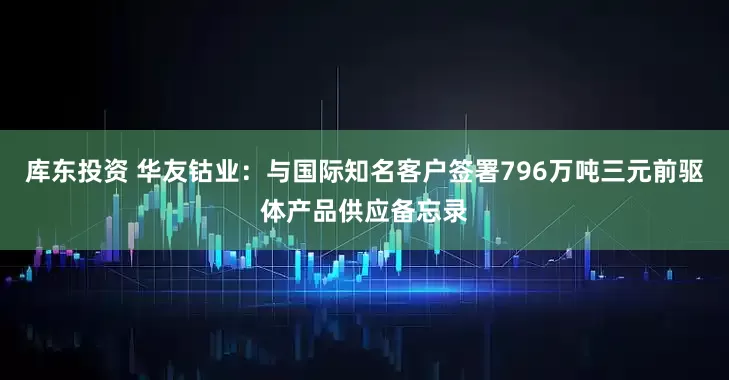 库东投资 华友钴业：与国际知名客户签署796万吨三元前驱体产品供应备忘录